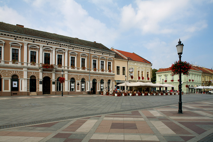 Slavonski Brod pagrindinė miesto aikštė